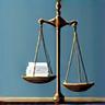 Balancewaage und Dokumente, Symbol für Beratung in Sozialhilfe