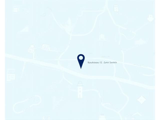 Karte von Zürich mit dem Standort der SozialAssistenz Schweiz AG in Bahnhofstrasse 12